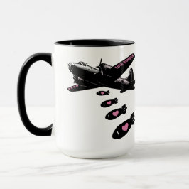 Strategischer Love Bomber Pink Details Tasse