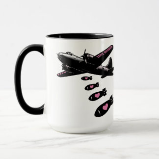 Strategischer Love Bomber Pink Details Tasse