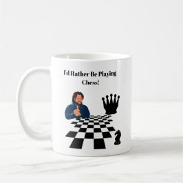 Strategisches Schachdesign - Die Kunst des Spiels Kaffeetasse