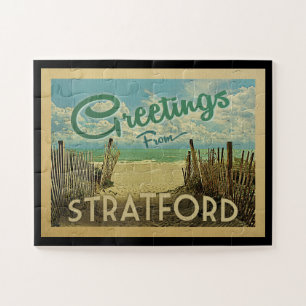 Stratford Connecticut Strand Vintage Reise