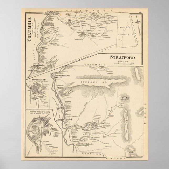 Stratford, Coos Co Poster (Vorne)