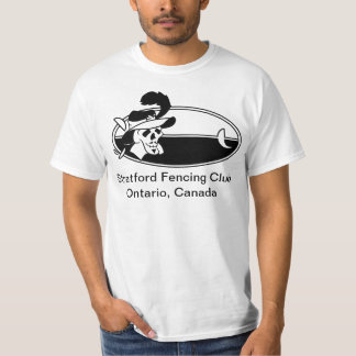 Stratford, das großes Logo des Vereins einzäunt T-Shirt