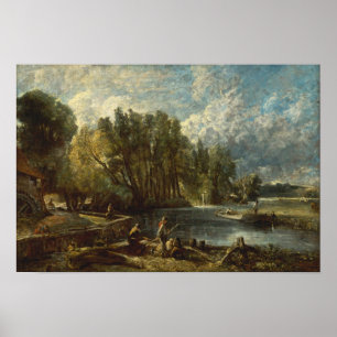 Stratford Mill - John Constable Poster