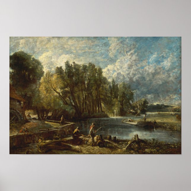 Stratford Mill - John Constable Poster (Vorne)