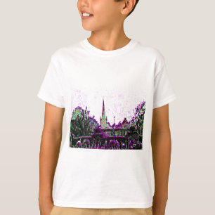 Stratford-nach-Avon England lila Garten jGibney T-Shirt