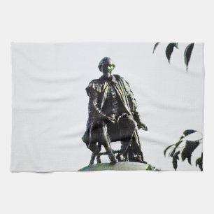 Stratford-nach-Avon Shakespeare Statue jGibney Handtuch