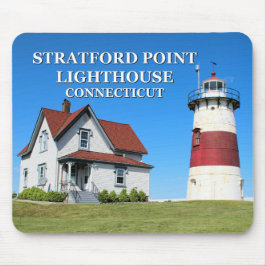 Stratford Point Lighthouse, Connecticut Mousepad