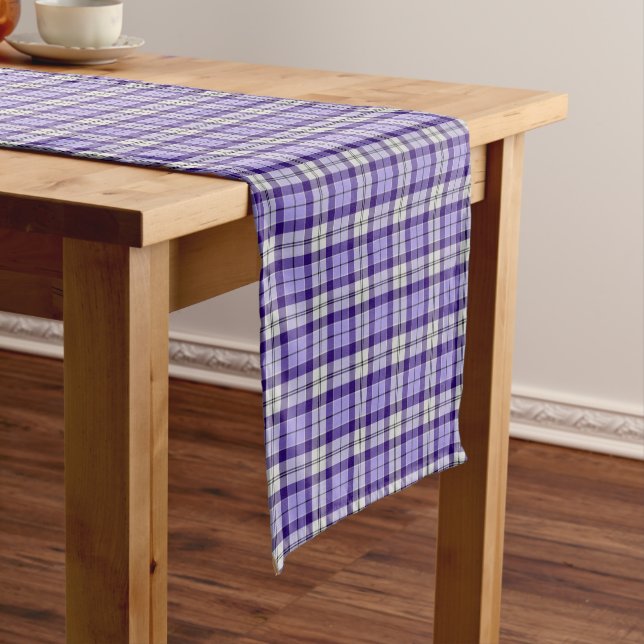 Strathclyde Scotland District Tartan Kurzer Tischläufer (Beispiel)