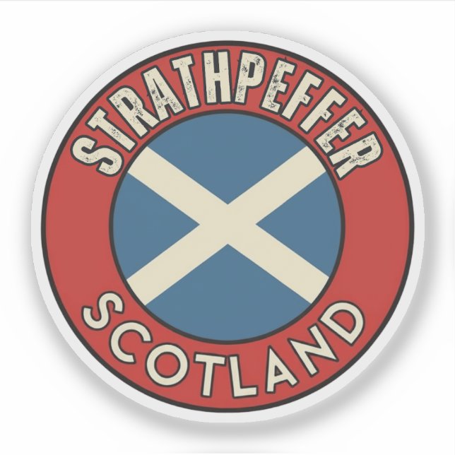 Strathpeffer, Schottland Aufkleber (Vorderseite)