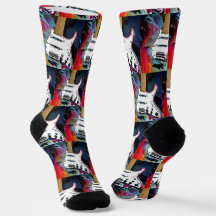 Stratocaster Guitar Socks