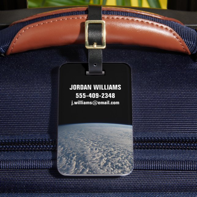 Stratocumulus Wolken über dem Pazifik. Gepäckanhänger (Vorderseite Insitu 2)