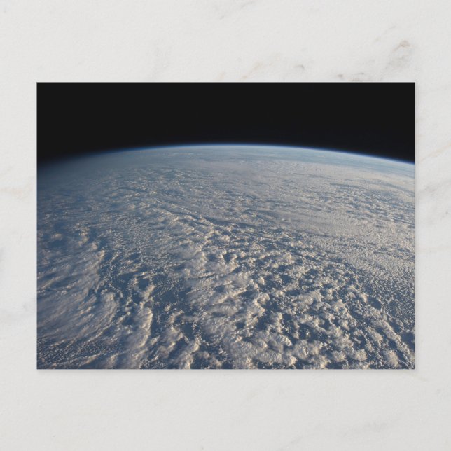 Stratocumulus Wolken über dem Pazifik. Postkarte (Vorderseite)