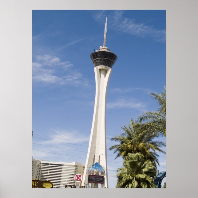 Stratosphäre Las Vegas Tower Poster drucken (Vorne)