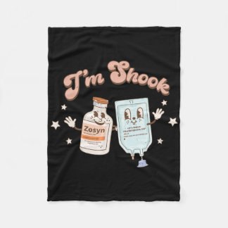 Stratton Vermont Grafik erschütterter Vintager Sno Fleecedecke