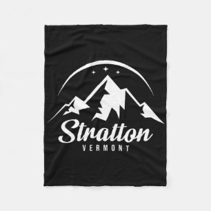 Stratton Vermont Skigebiet Skifahren Snowboarden Fleecedecke