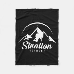 Stratton Vermont Skigebiet Skifahren Snowboardfahr Fleecedecke