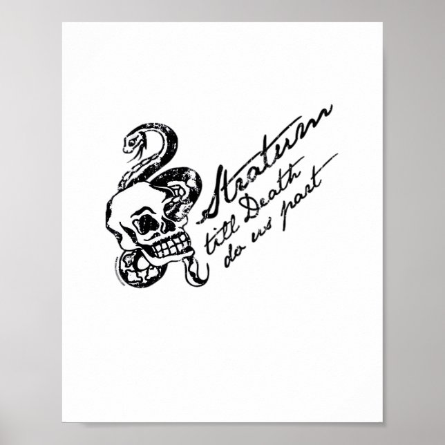 Stratum bis zum Tod tun uns Teil Poster (Vorne)