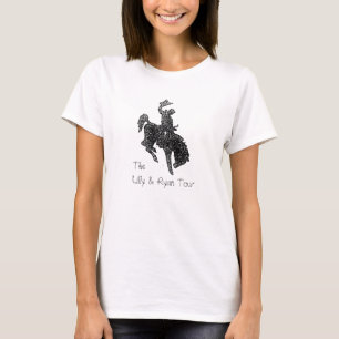 sträubendes wildes Pferd T-Shirt