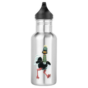 Strauß aus der Arktis auf der Flucht Edelstahlflasche
