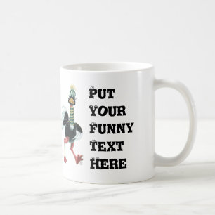 Strauß aus der Arktis auf der Flucht Kaffeetasse