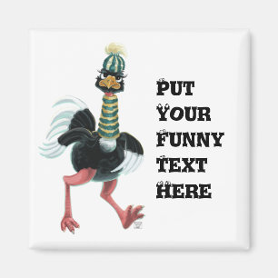 Strauß aus der Arktis auf der Flucht Magnet