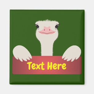 Strauß Banner Magnet