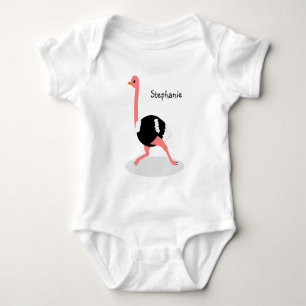 Strauß Design Personalisiert Baby Strampler
