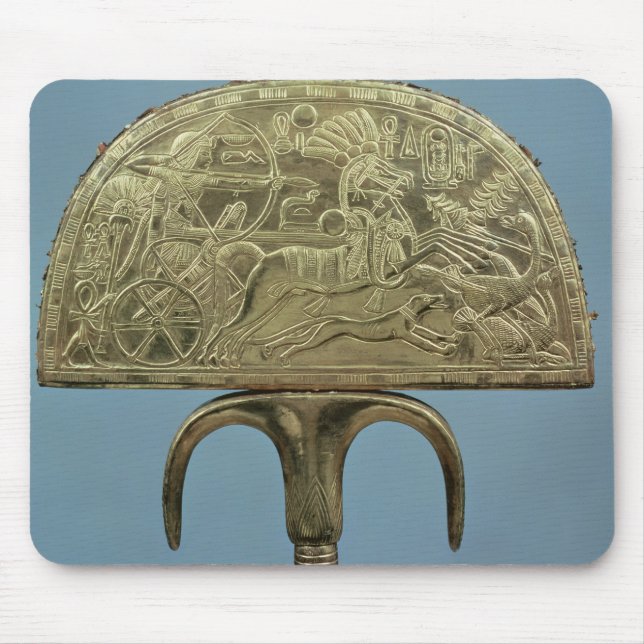 Strauß-Feder Fan vom Grab von Mousepad (Vorne)