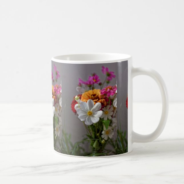 Strauß Feldblumen Kaffeetasse (Rechts)