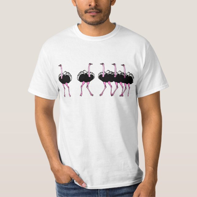 Strauß T-Shirt (Vorderseite)
