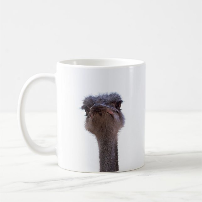 Strauß Vogel Kaffeetasse (Links)