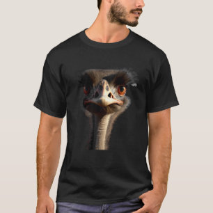 Straußenbird Emu Ratite I Liebe Ostriches angeblic T-Shirt