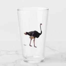 Straußenglas Glas