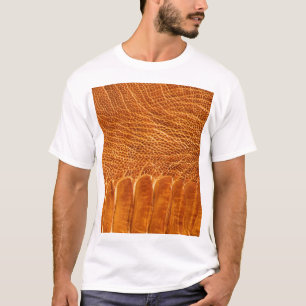 Straußenhautstruktur: Luxuriöse Tapete. T-Shirt