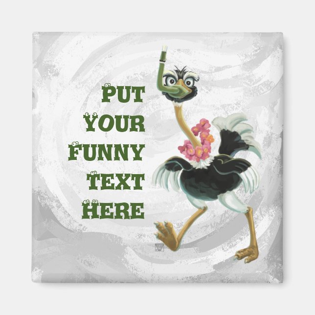 Straußenrennen im Sumpf Magnet (Vorne)