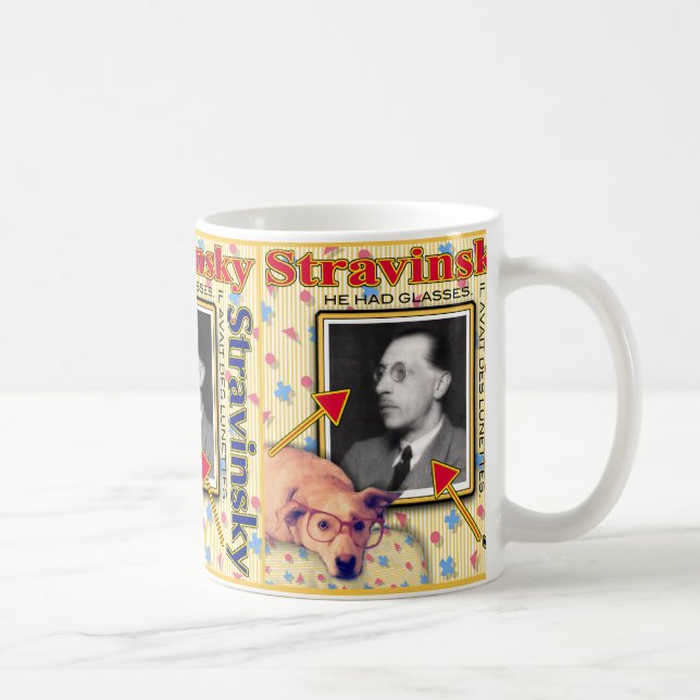 Stravinsky Kaffeetasse (Rechts)