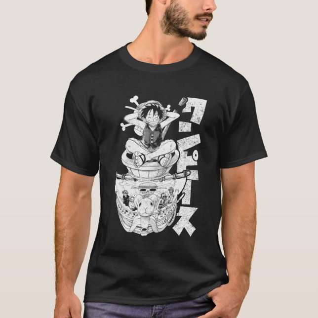 Straw Hats ANIME CARTOON MANGA MEME GIFT T-Shirt (Vorderseite)