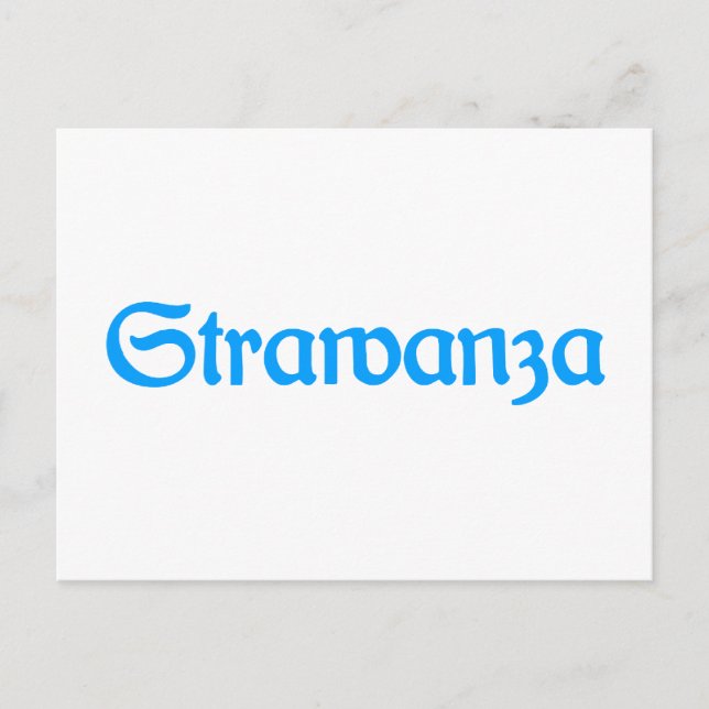 Strawanza Streuner Postkarte (Vorderseite)