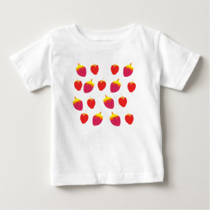 Strawberries Baby Romper Baby T-shirt
