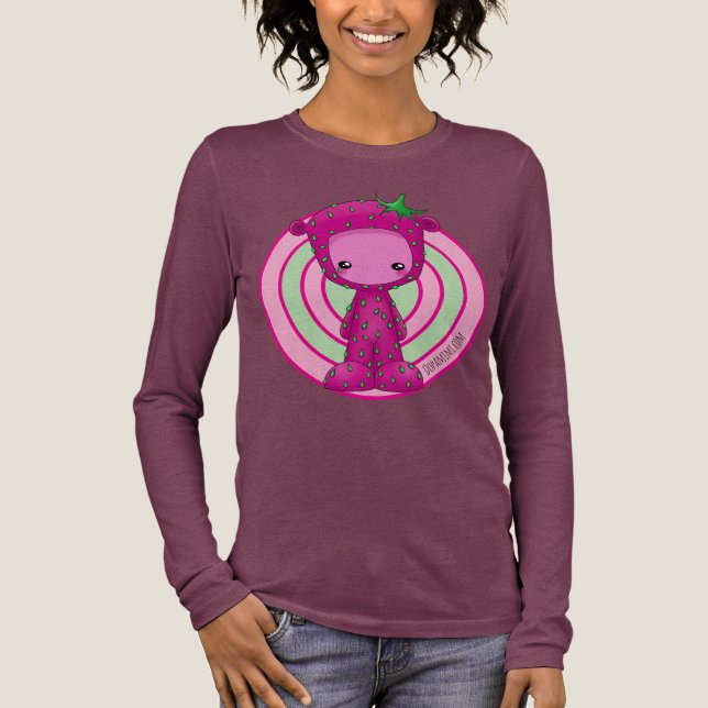 StrawberriMimi Tri-Blend Shirt (Vorderseite)