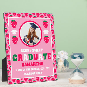 Strawberry 2025 Graduate Foto Abschluss Fotoplatte