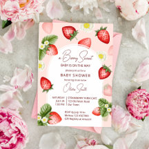 Strawberry Baby Dusche Beere süß