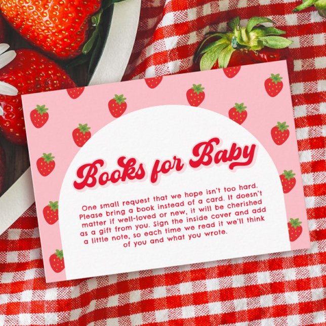 Strawberry Baby Showbuchanfrage Begleitkarte (Von Creator hochgeladen)