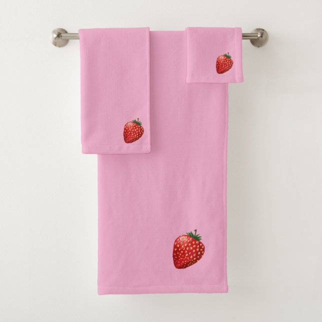 Strawberry Badhandtuch Set (Insitu)