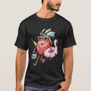 Strawberry Beach Vacay T-Shirt