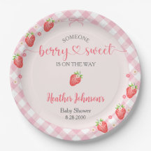 Strawberry Berry Sweet Baby Girl Baby Dusche