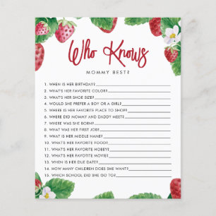 Strawberry Berry Sweet, der Mommy Game kennt