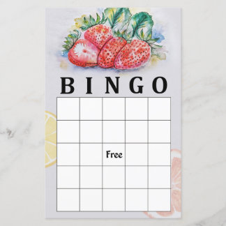 Strawberry Bingo