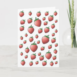 Strawberry Birthday Einladung