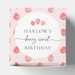 Strawberry Birthday Geschenkschachtel